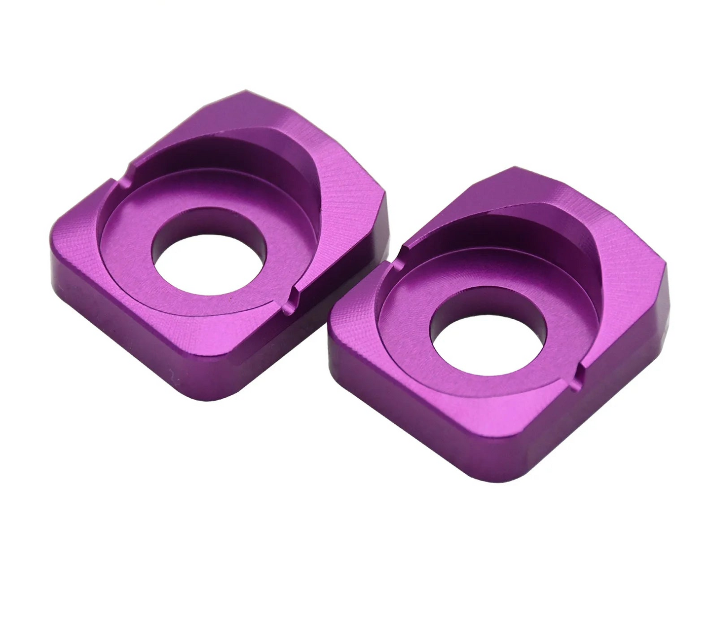 billet axle block chain adjusters