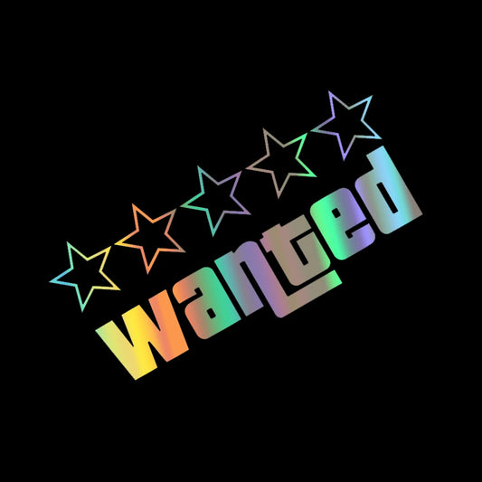 GTA Wanted sticker