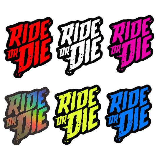 RIDE or DIE Sticker 2