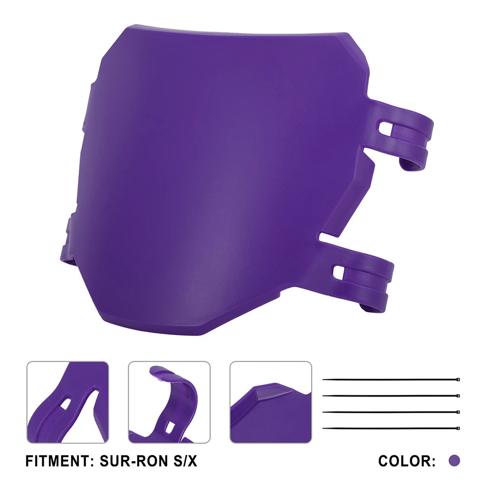 E-Moto Front Licence Plate (Universal)