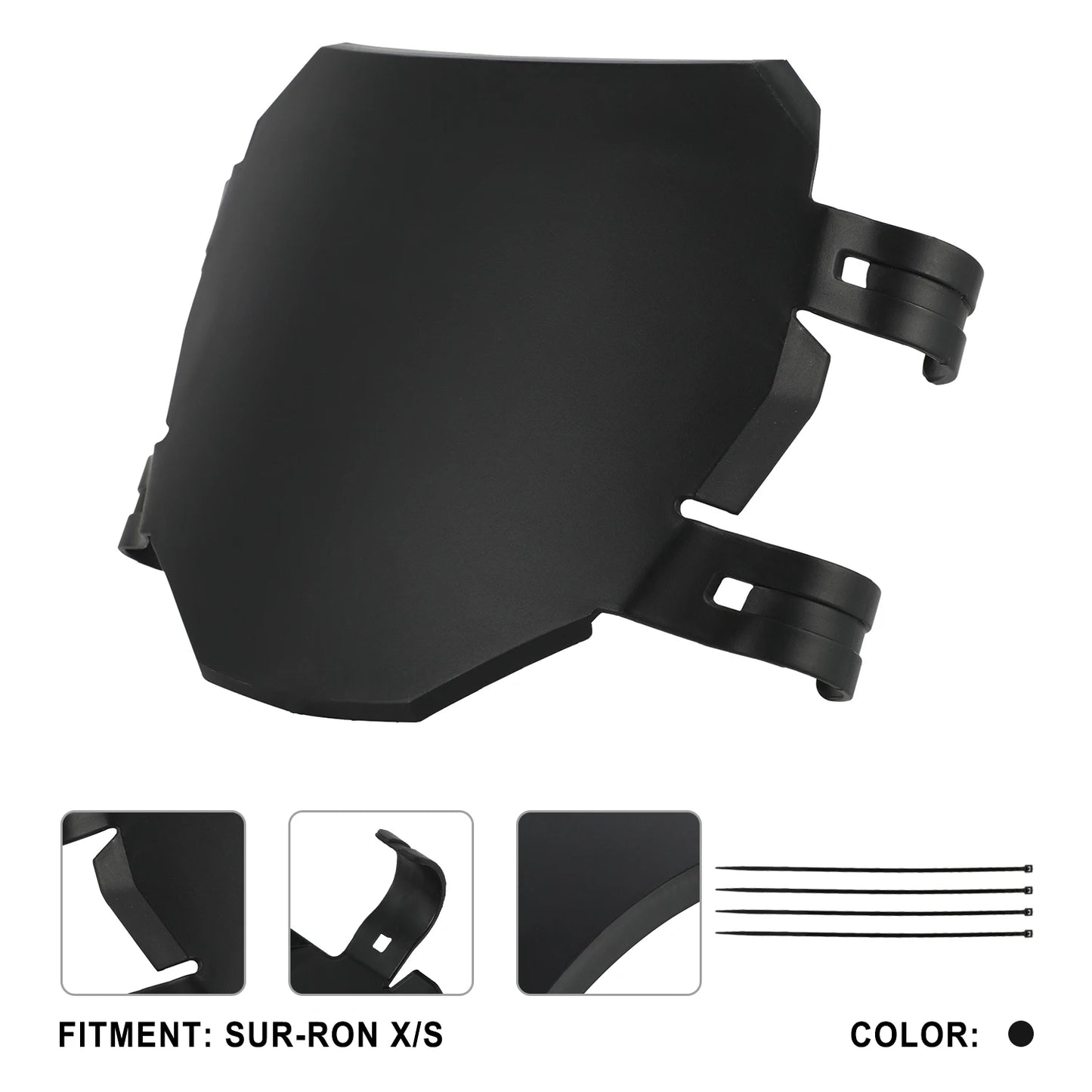 E-Moto Front Licence Plate (Universal)